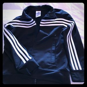 Addidas youth zip front jacket